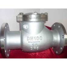 China Valve Factory Stainless Steel Swing Check Valve in Flange